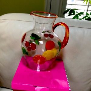 Pink Zebra Sangria Pitcher accent shade. Accent shade only.
